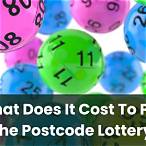 how much does the postcode lottery cost